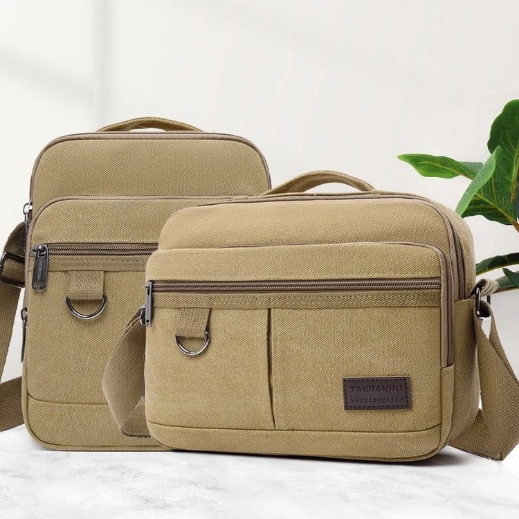 帆布单肩包时尚休闲包工装风复古风休闲风零钱包工具包耐磨手提包