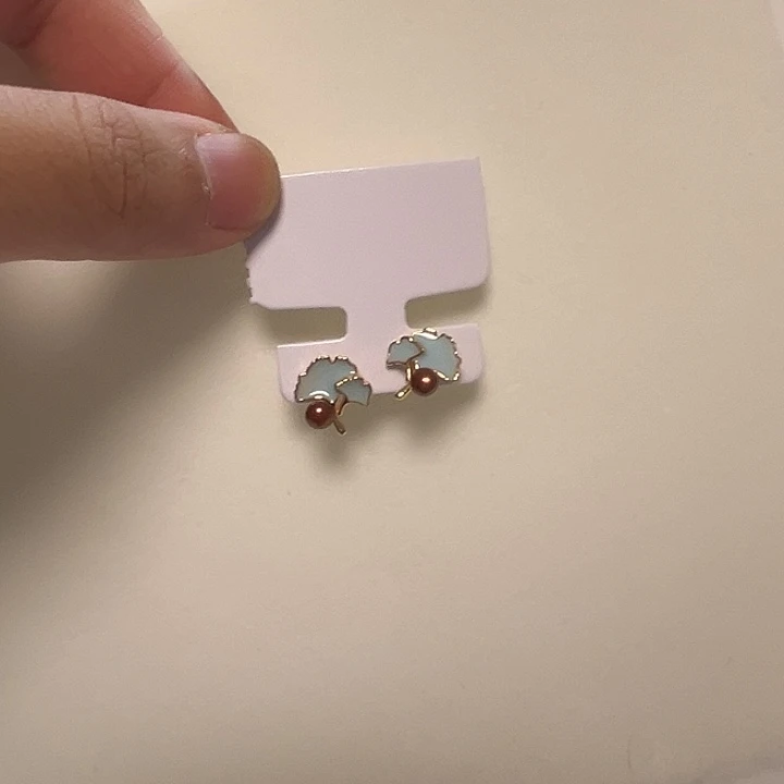 钛钢耳饰淡水珍珠