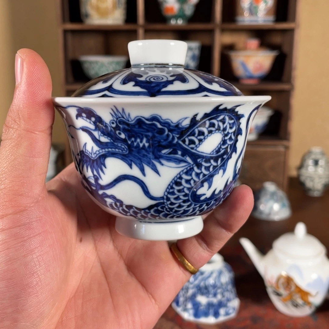 瓷摆件景德镇陶瓷老陶