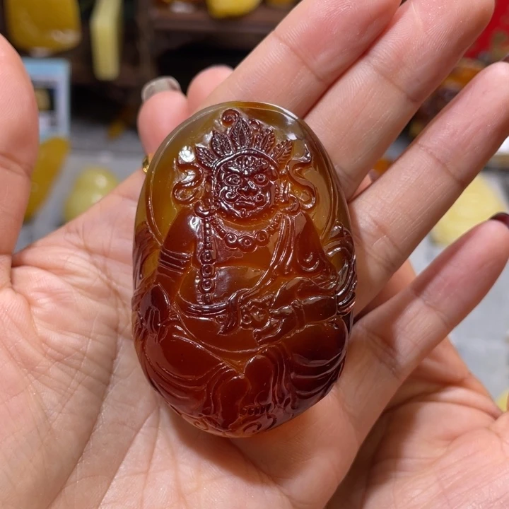 琥珀吊坠(不含链)未镶嵌