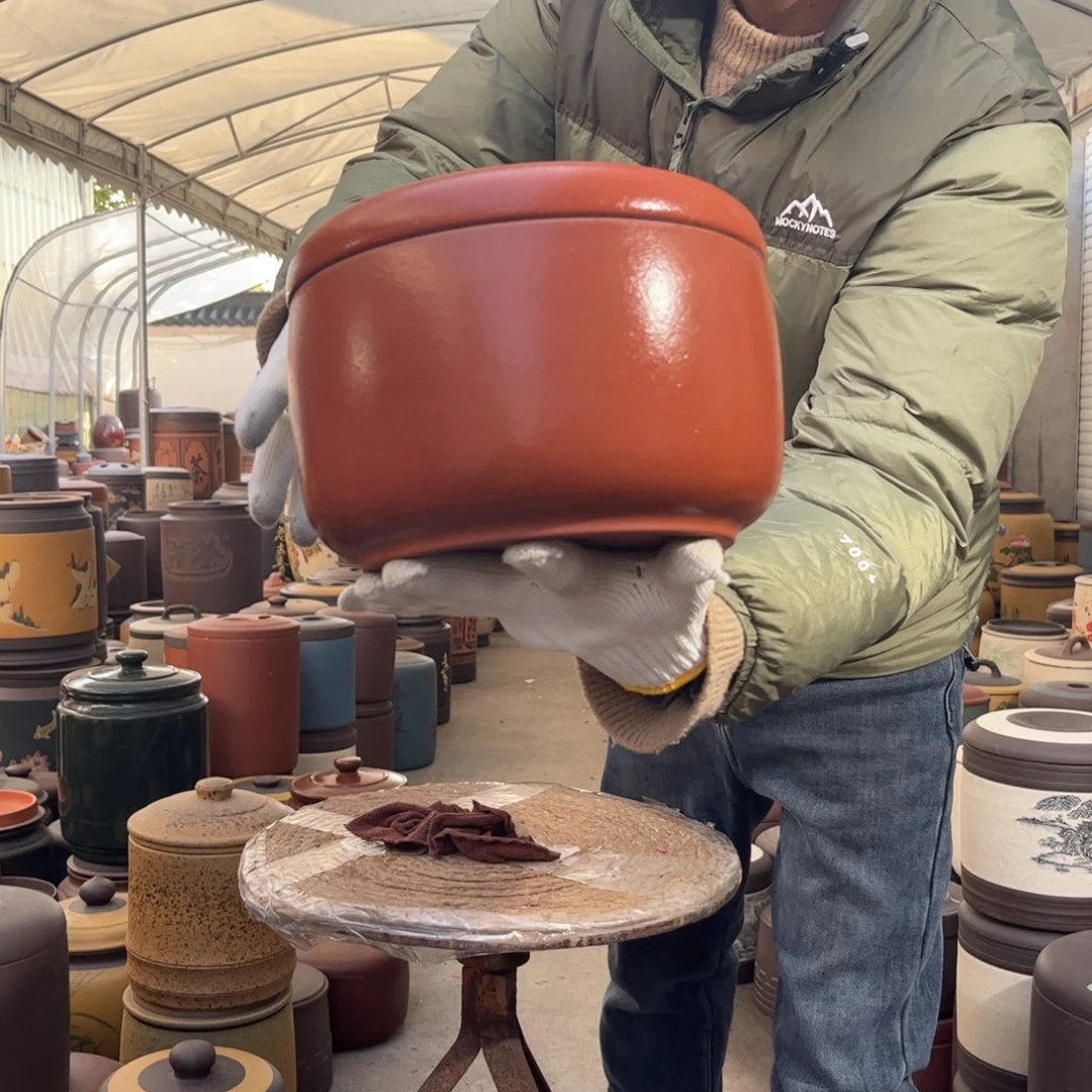 紫砂茶叶罐5 饼茶叶罐