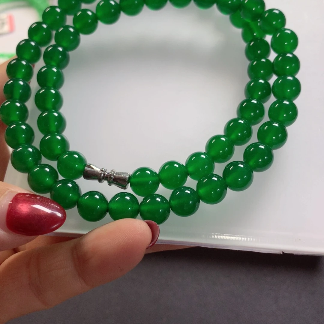 玛瑙/玉髓合金颈饰项链