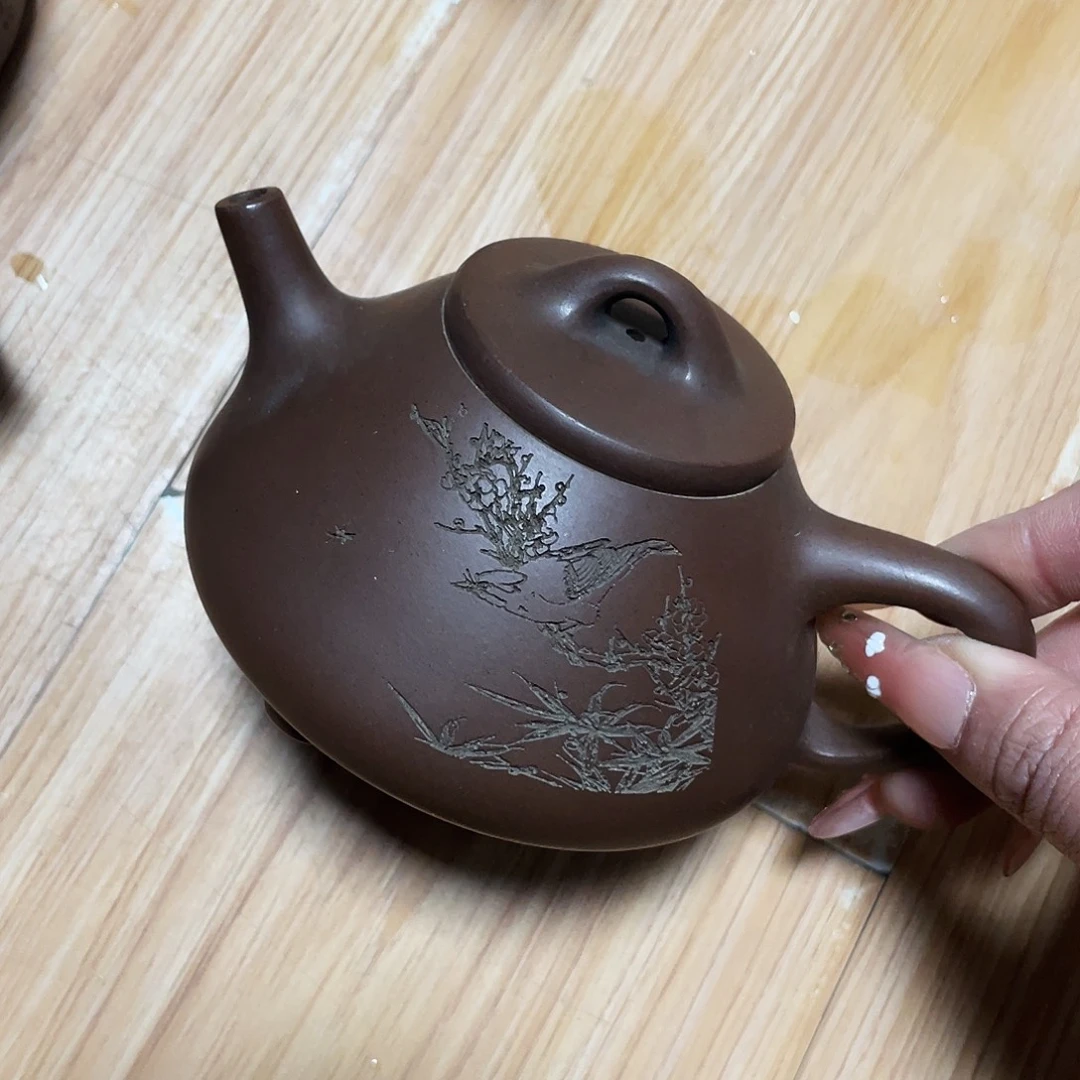 紫砂茶壶200cc宜兴紫砂壶