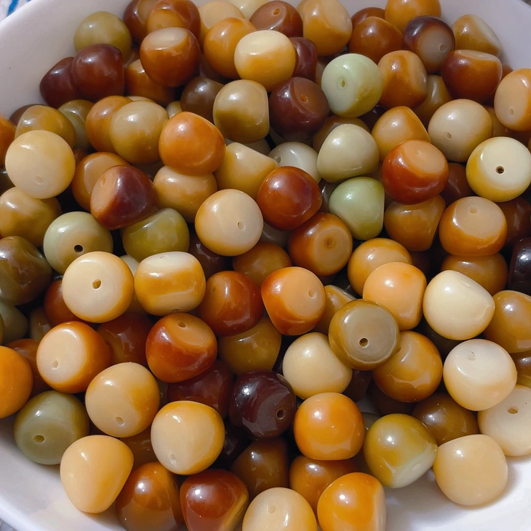 菩提根/象牙果吊坠15mm蒜瓣50颗