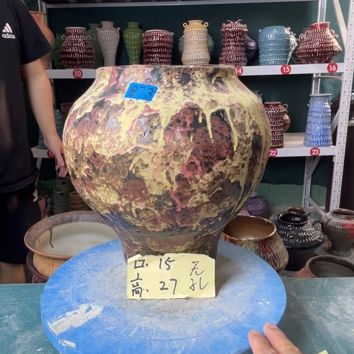 景德镇陶瓷花盆花器873