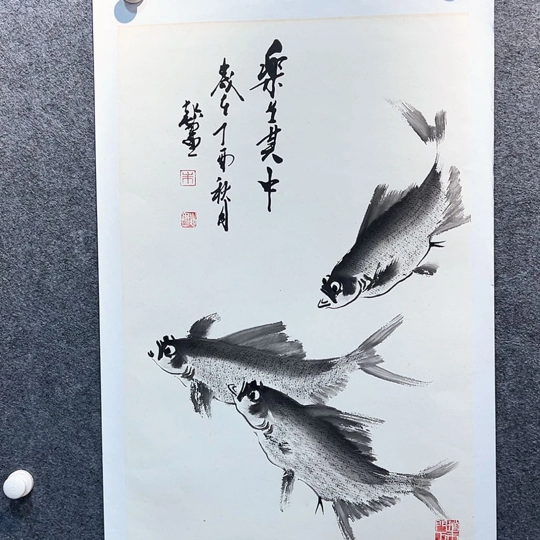 国画纯手绘系列画心