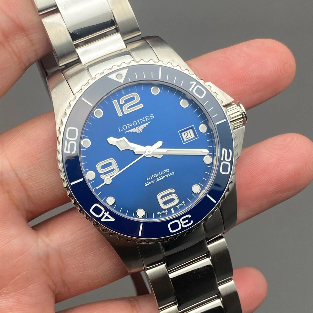 95新 Longines/浪琴 浪琴/Longines 康卡斯潜水系列 自动41.00mm
