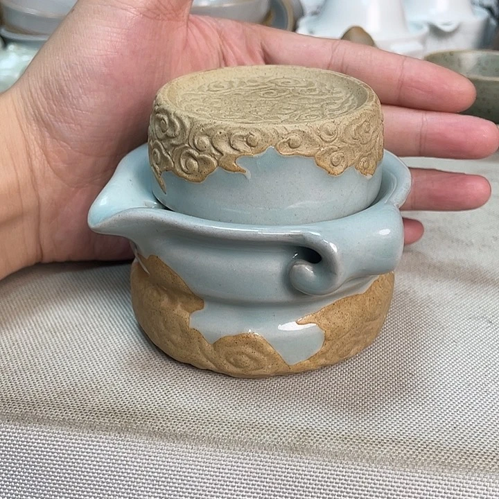 壶老段烧陶瓷茶器