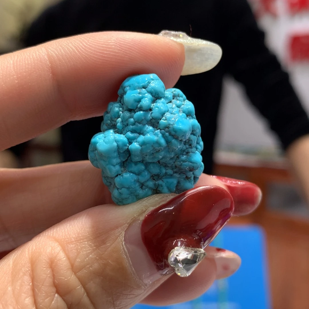 绿松石配饰未镶嵌玛*娜