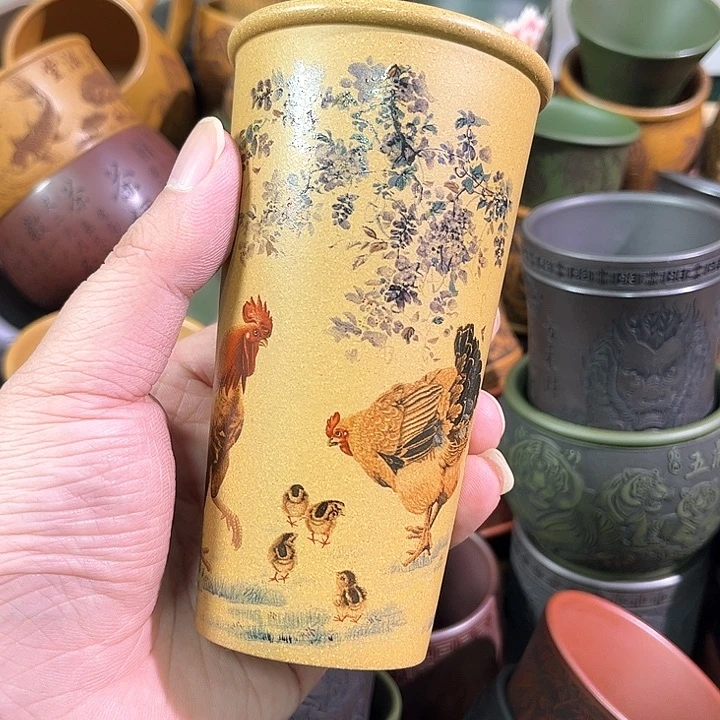 茶杯紫砂全手工紫砂主人杯