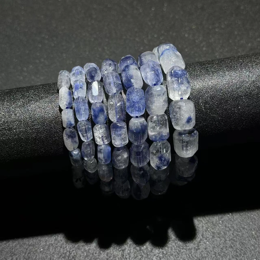 【与帅珠宝】蓝线石单圈DS071701——多样性发其一