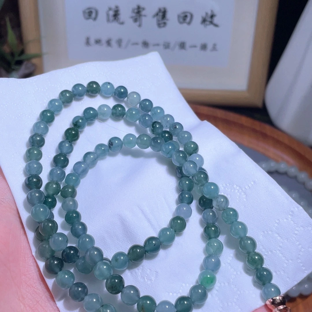 未镶嵌手链翡翠手串