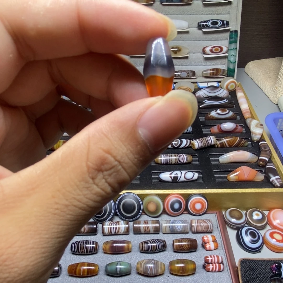 玛瑙/玉髓合金珠宝半成品