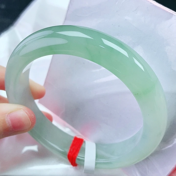 未镶嵌手镯翡翠58圈