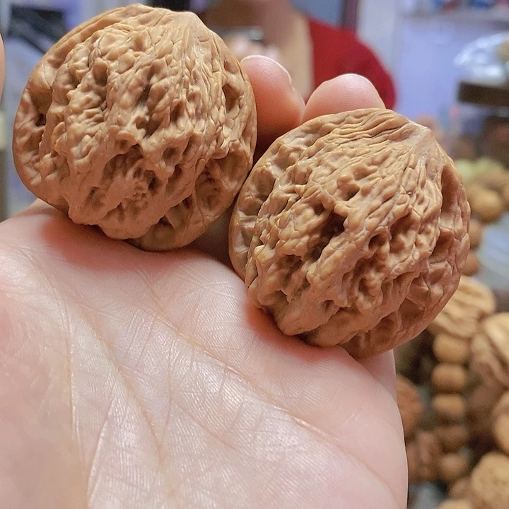 【闪购商品】文玩核桃把件39虎头