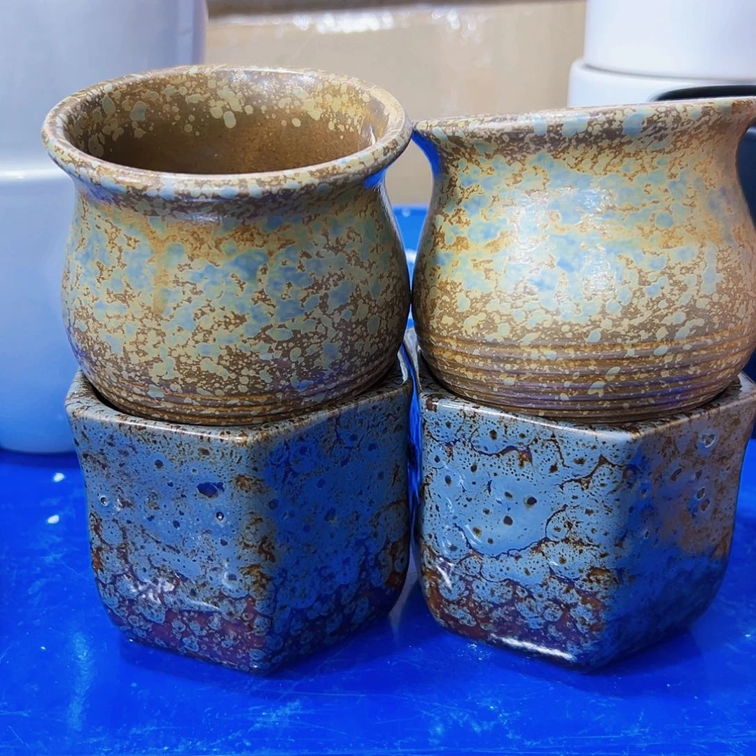 有孔外贸尾单陶瓷花盆凑单10米包邮