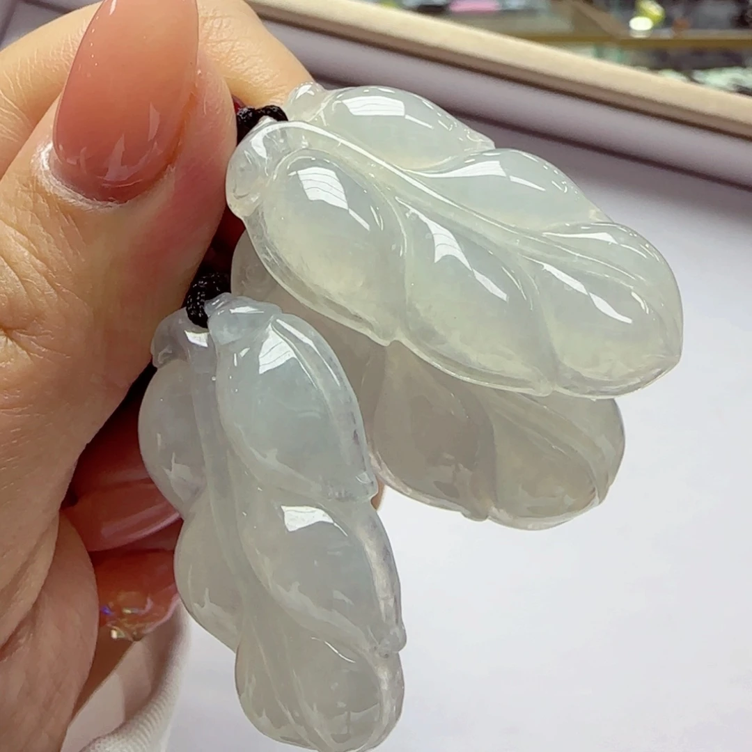 颈饰未镶嵌翡翠多样性发其一a86