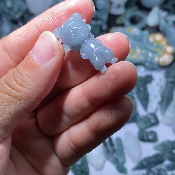 定制翡翠未镶嵌毛