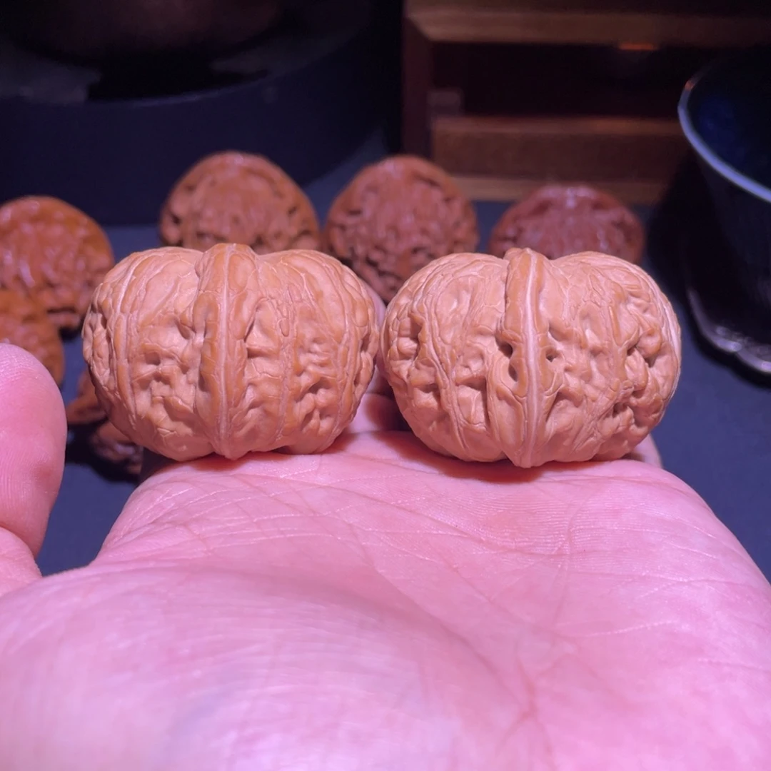 文玩核桃吊坠42全品平谷元宝