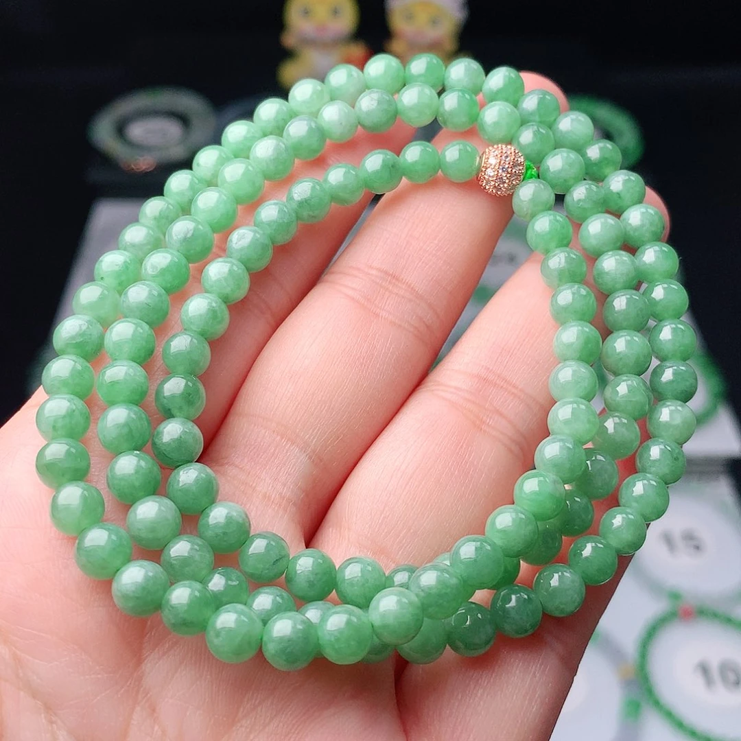 翡翠未镶嵌手链翡翠