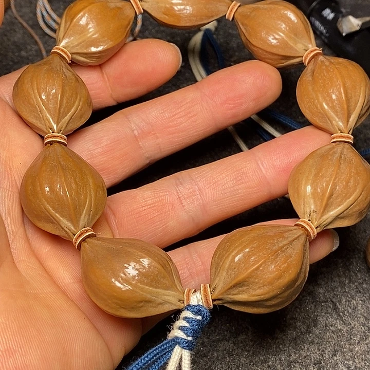 橄榄核手串2.2四花12号