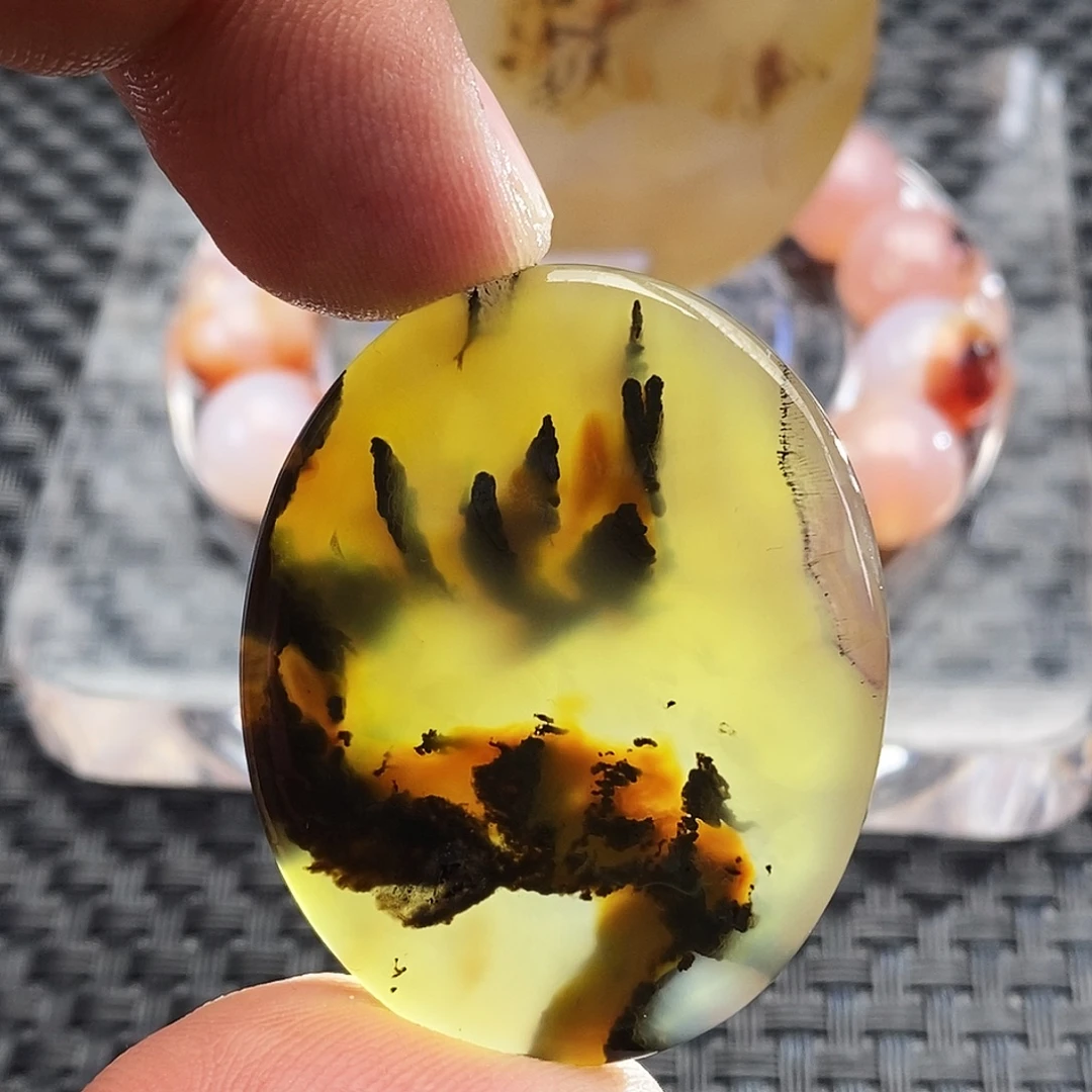 玛瑙/玉髓未镶嵌吊坠(不含链)60