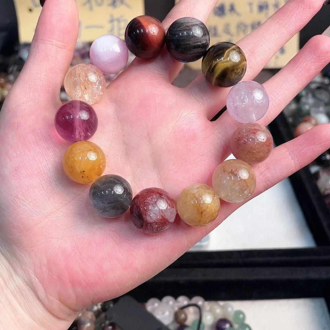 水晶手链未镶嵌多宝