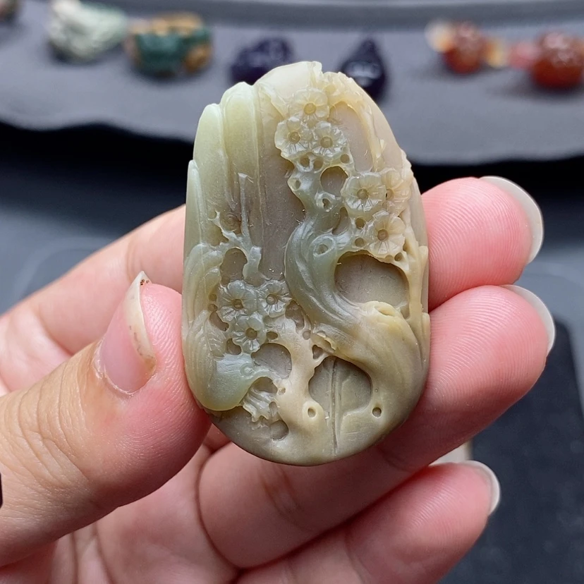 【闪购商品】未镶嵌定制石英质玉吊坠