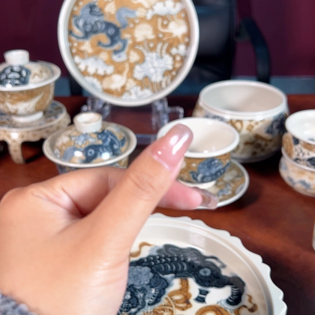 杯开****落景德镇陶瓷杯子