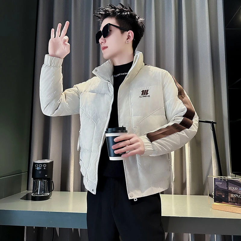 潮牌刺绣棉服男款冬季爆款2025新款脏脏棉衣男士冬款外套加厚棉袄