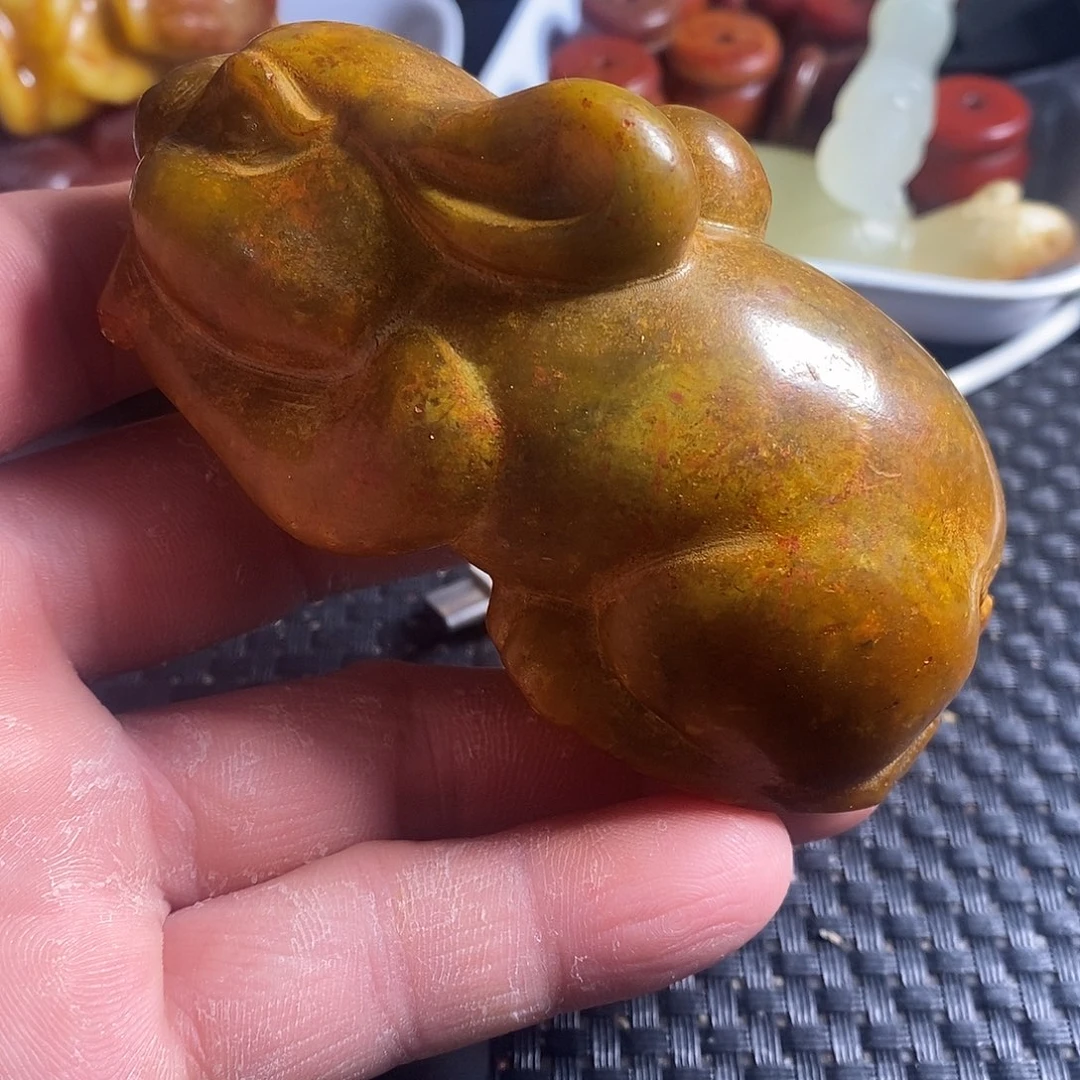 蛇纹石玉合金颈饰