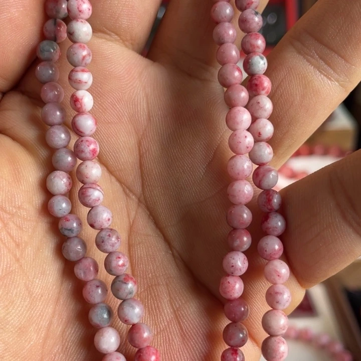 天然辰砂原石首饰
