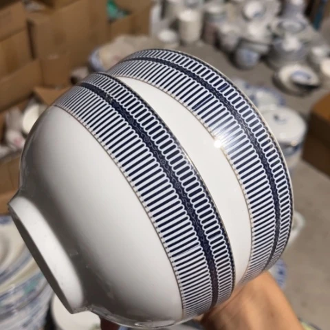 碗6寸碗两个陶瓷陶瓷