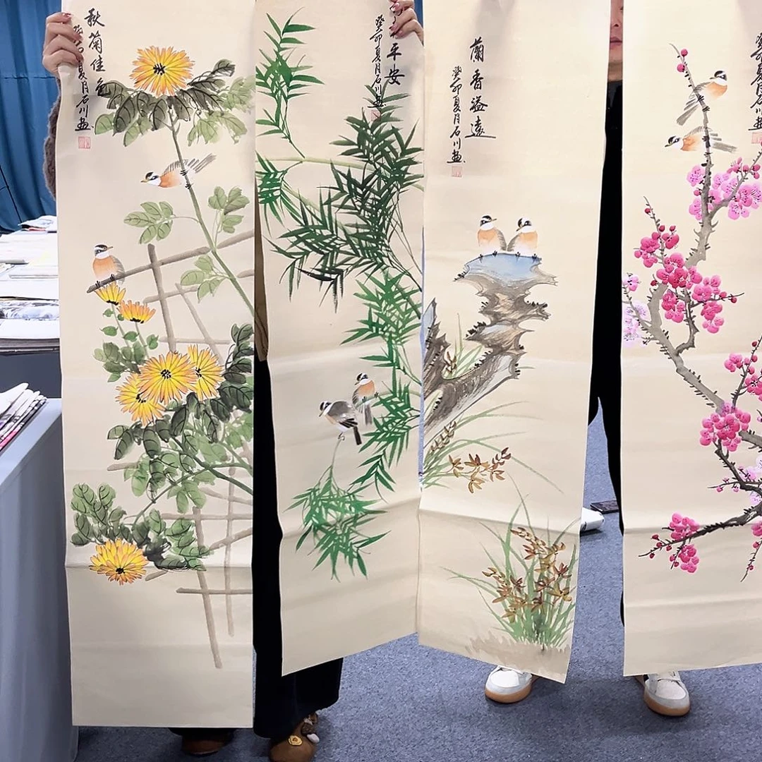 国画国画老师作品