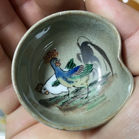 【闪购商品】碟胖****姥中古工艺品回流瓷器