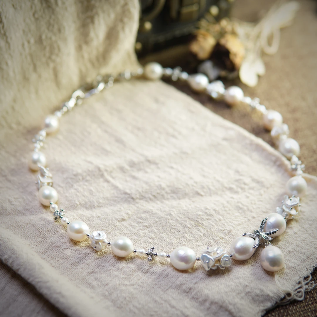 铜合金吊坠 铜合金吊坠 翡冷翠吊坠 巴洛克珠珠链大点位 LG77