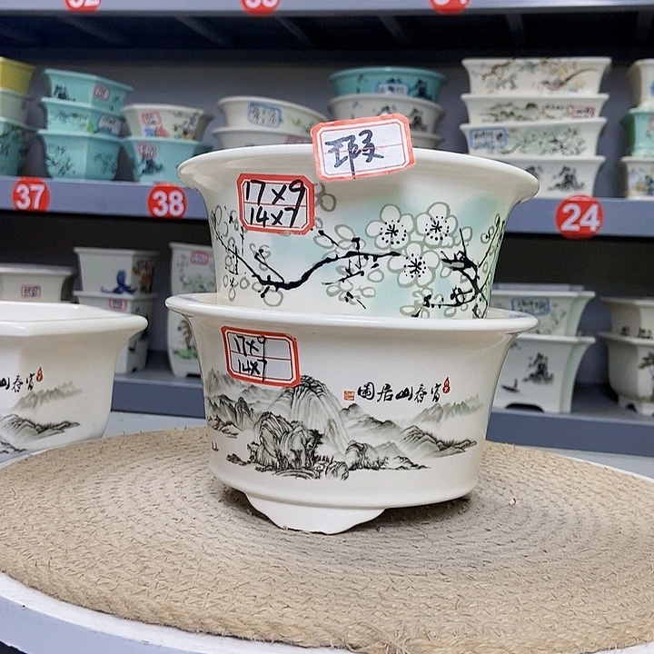 紫砂花瓶紫砂花盆