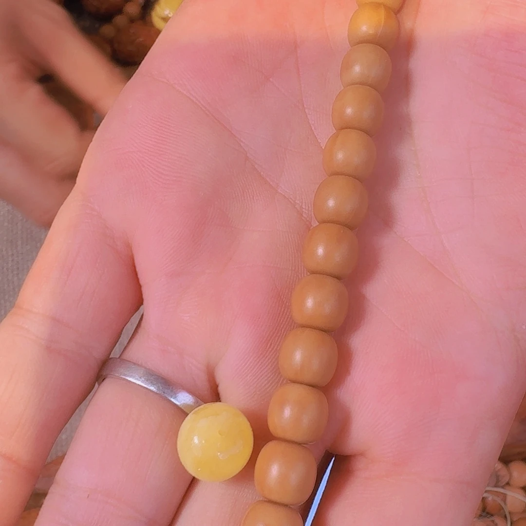 猴头核桃手串8大加全品猴头手串带俄料蜡