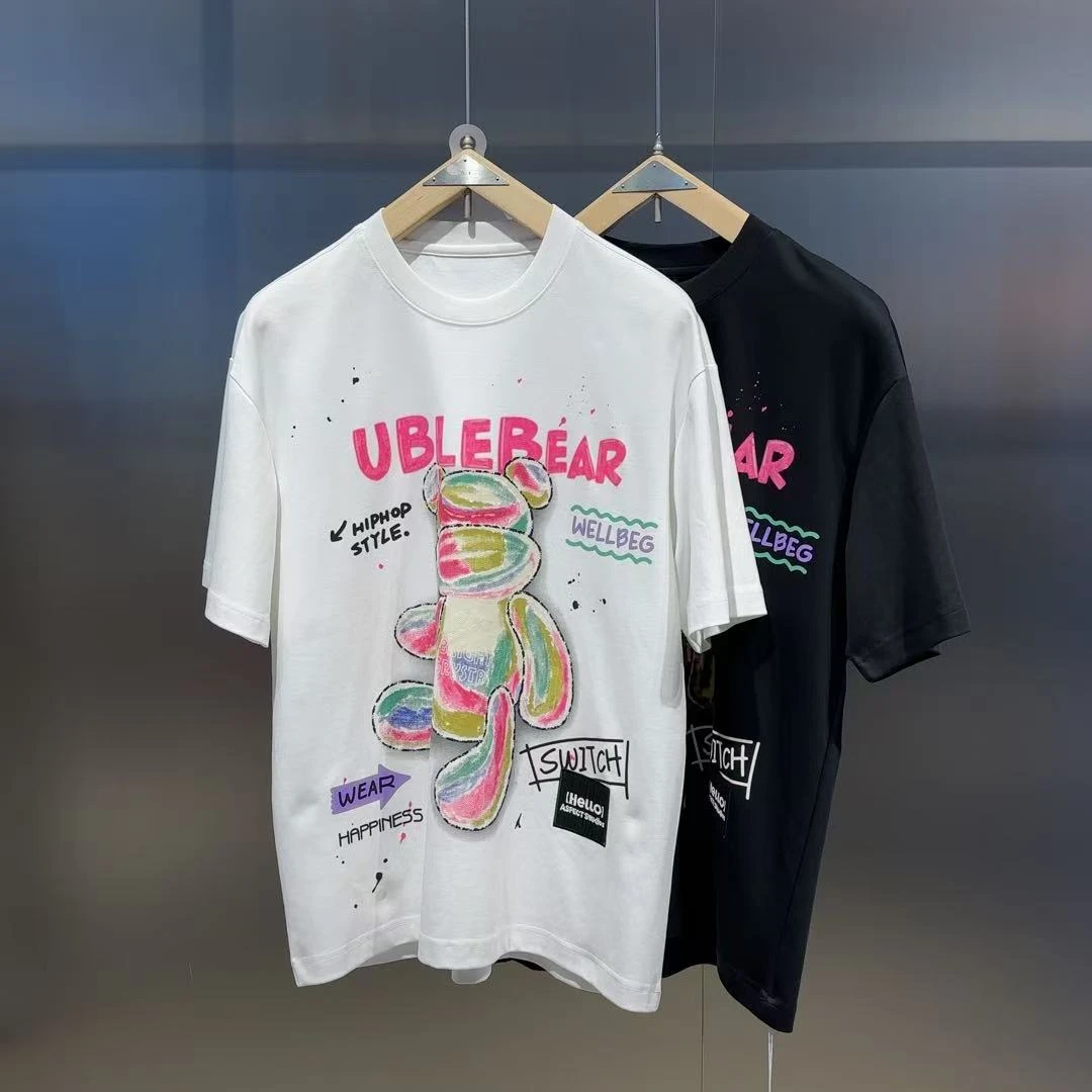 503 素劲2 夏季潮牌男女同款短袖T恤 TB3072 G212