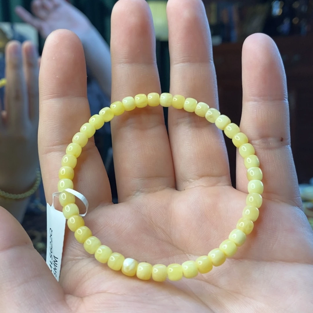 琥珀未镶嵌裸石5mm精工老型