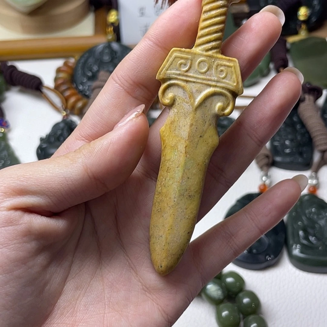 【闪购商品】和田玉挂件未镶嵌用****6