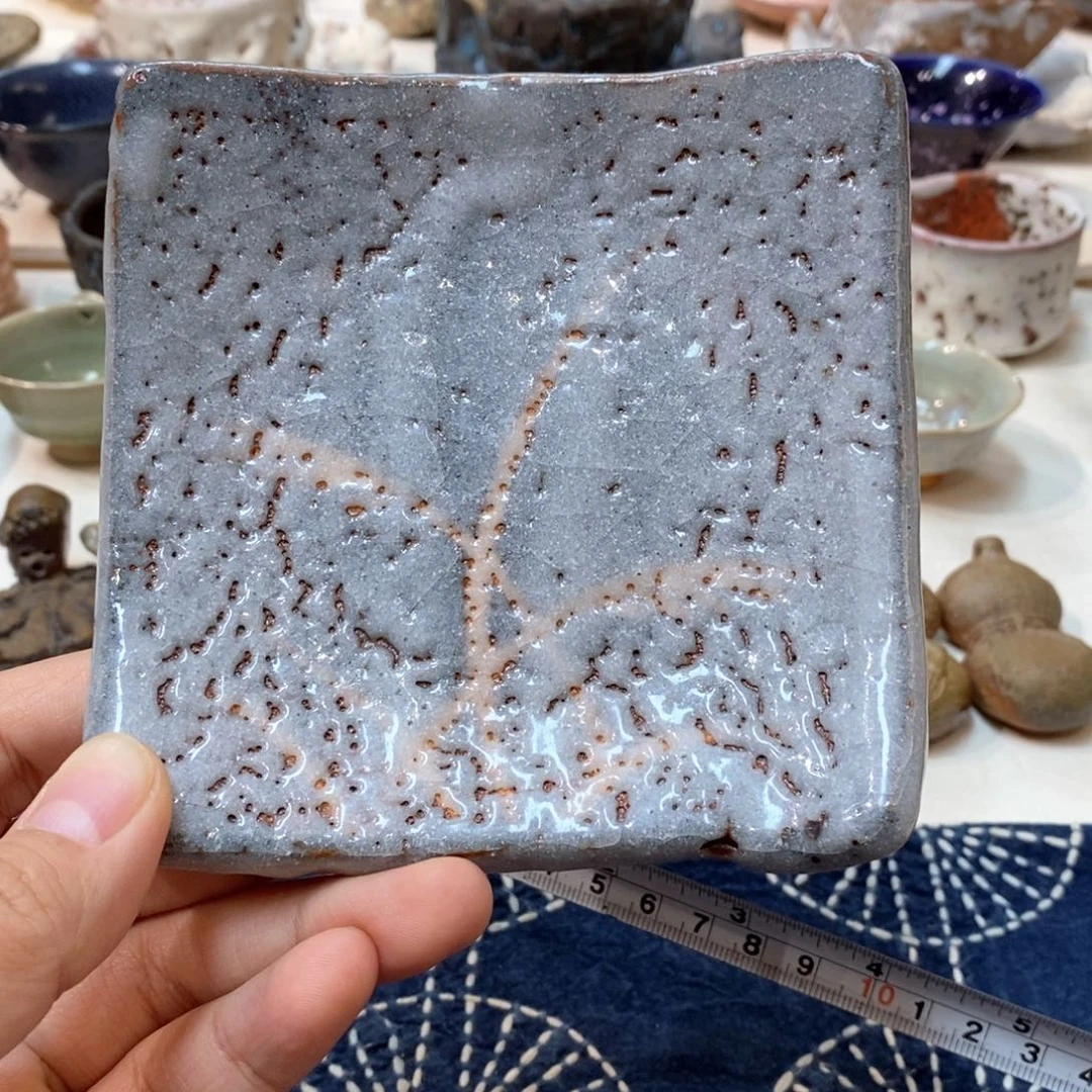 柴烧侘寂粗陶茶具