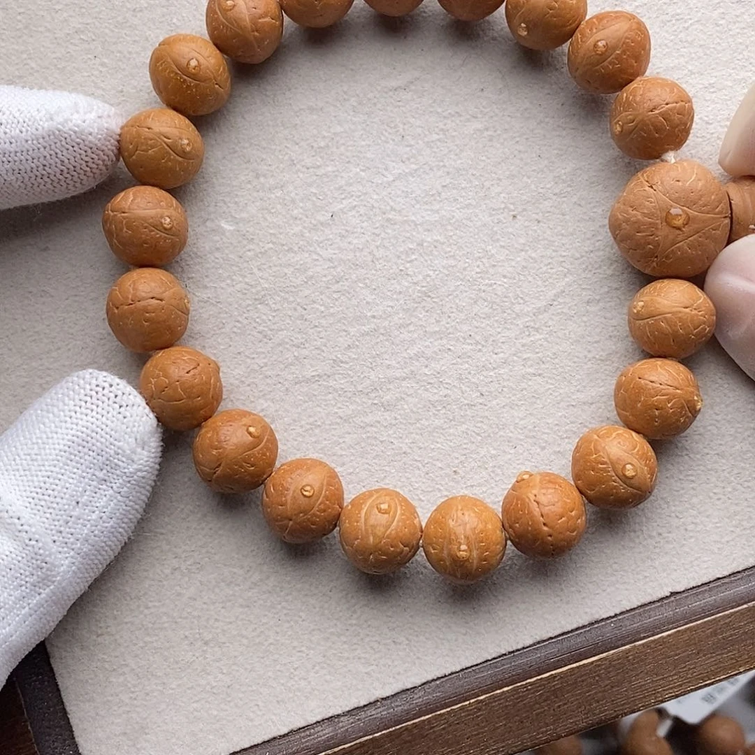 凤眼菩提手串TN01-0000盘玩三小时效果12.7mm矮桩凤眼手串