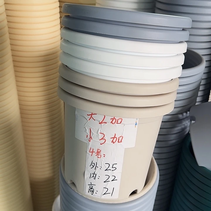 四季4#口径25灰白5个无托