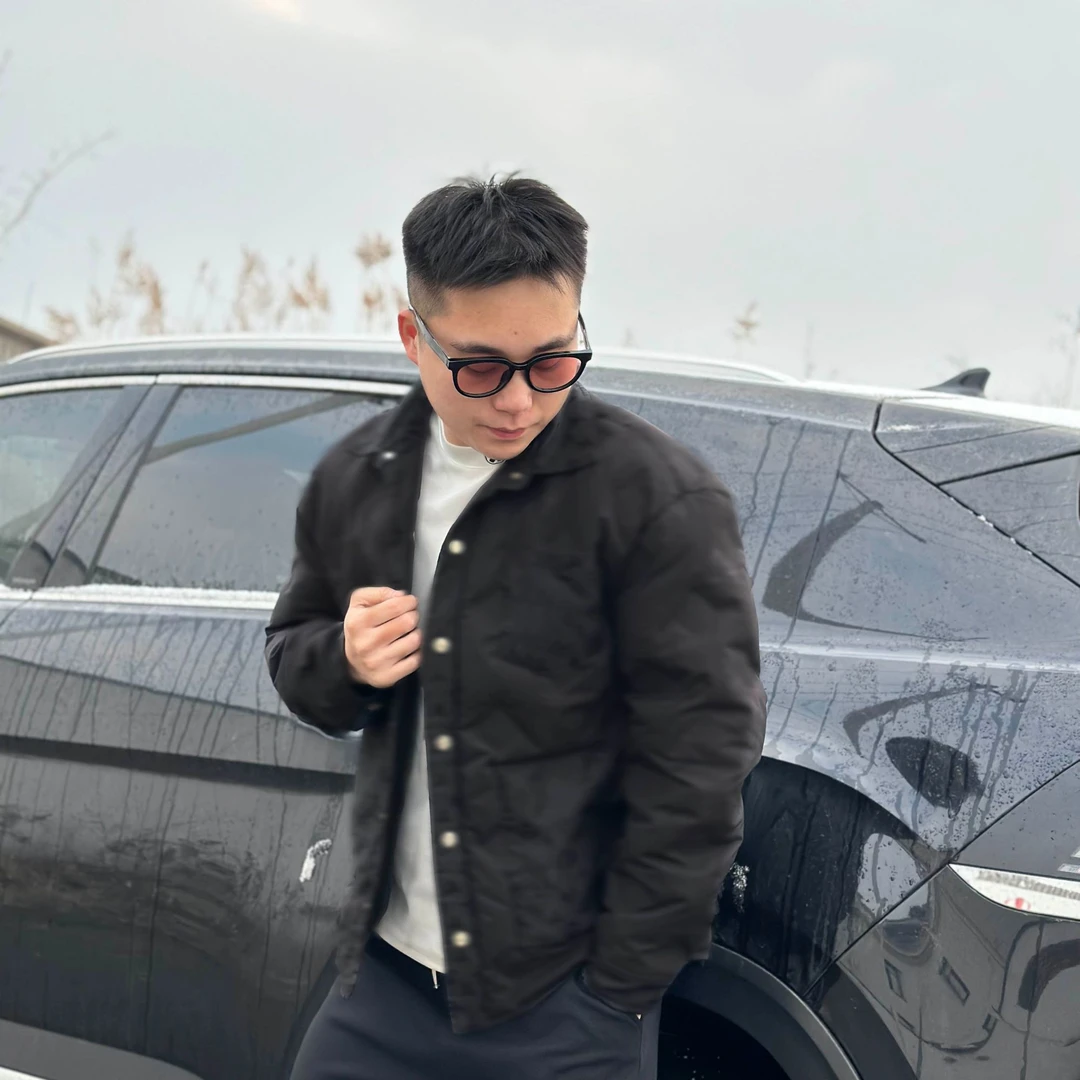 【翻领M2】2025冬季新款男士翻领长袖加棉外套