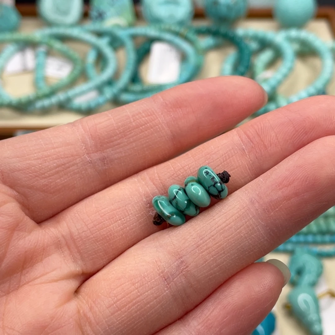 绿松石未镶嵌配饰