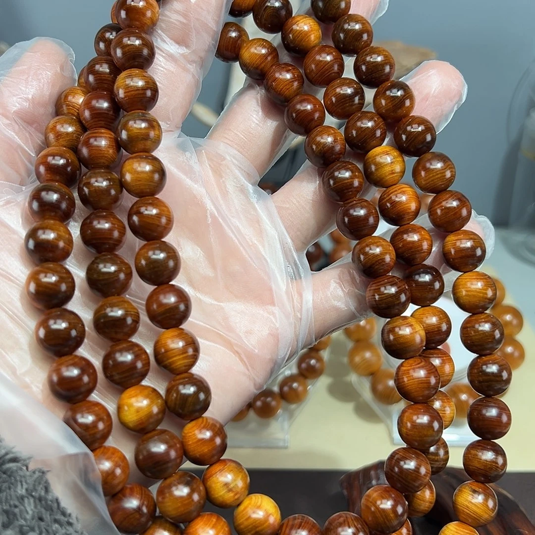 柏木（崖柏）1.2黑金熟结香108极品