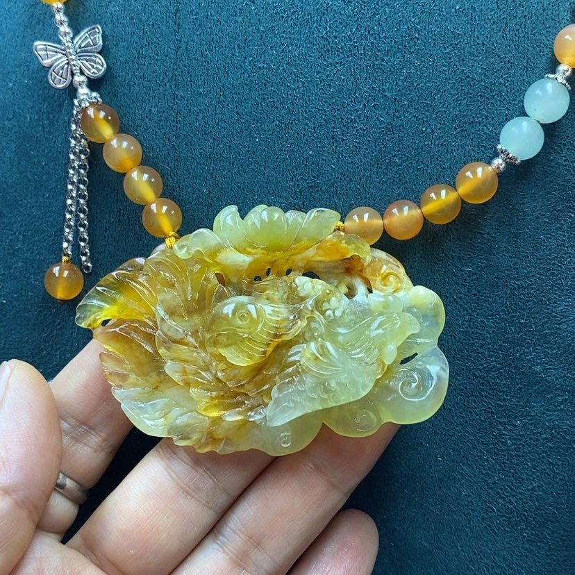 【闪购商品】蛇纹石玉未镶嵌吊坠