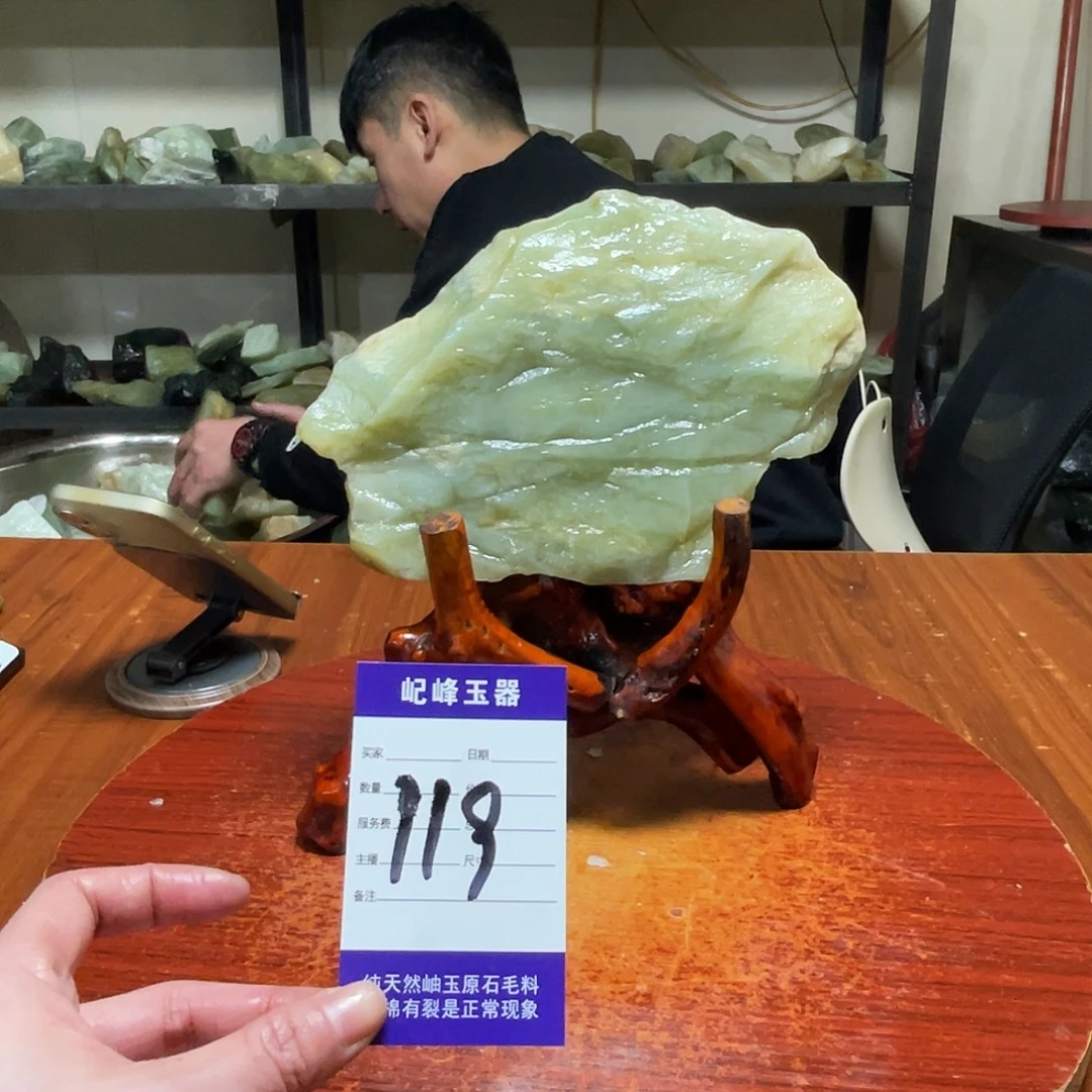 蛇纹石玉未镶嵌原石119