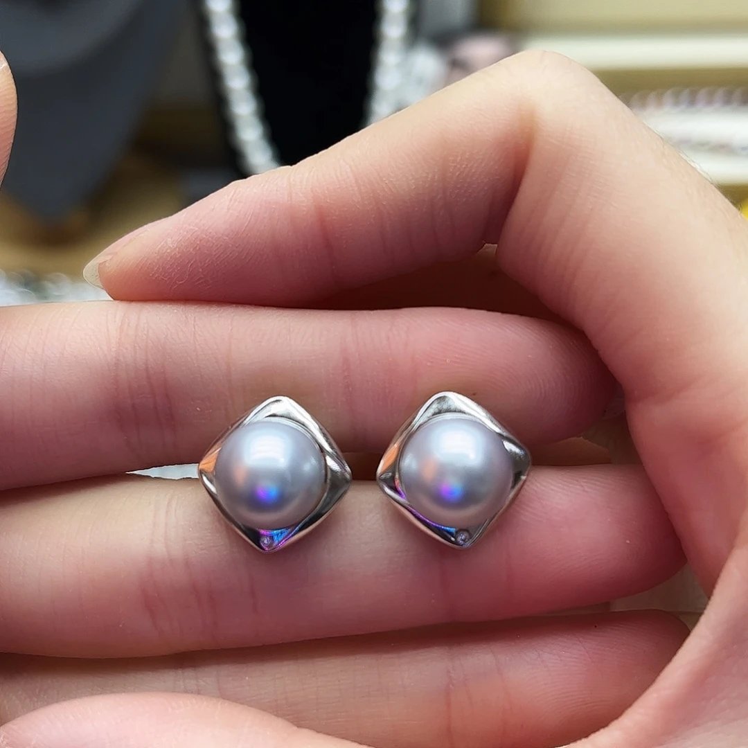 耳饰未镶嵌海水珍珠